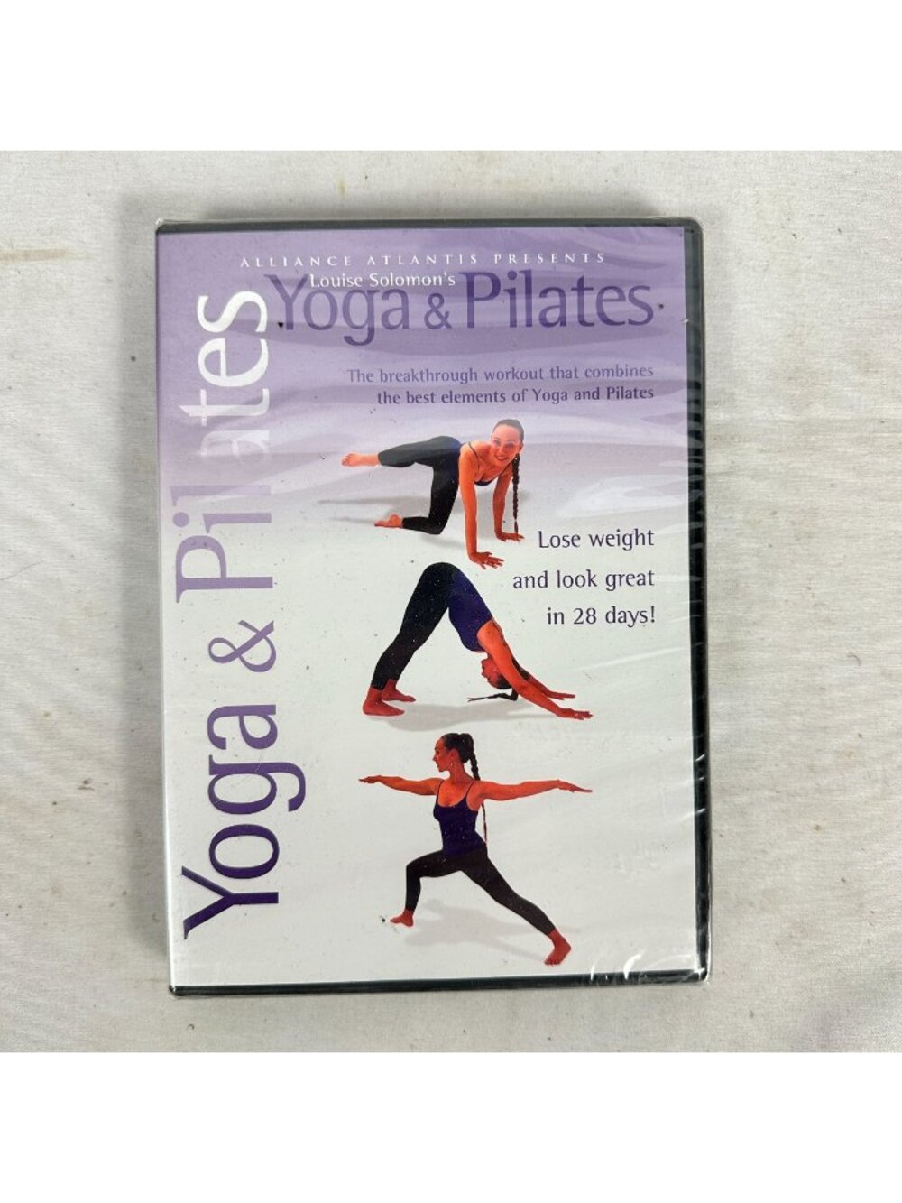 Louise Solomon Yoga & Pilates New Fitness DVD Alliance Atlantis All Region